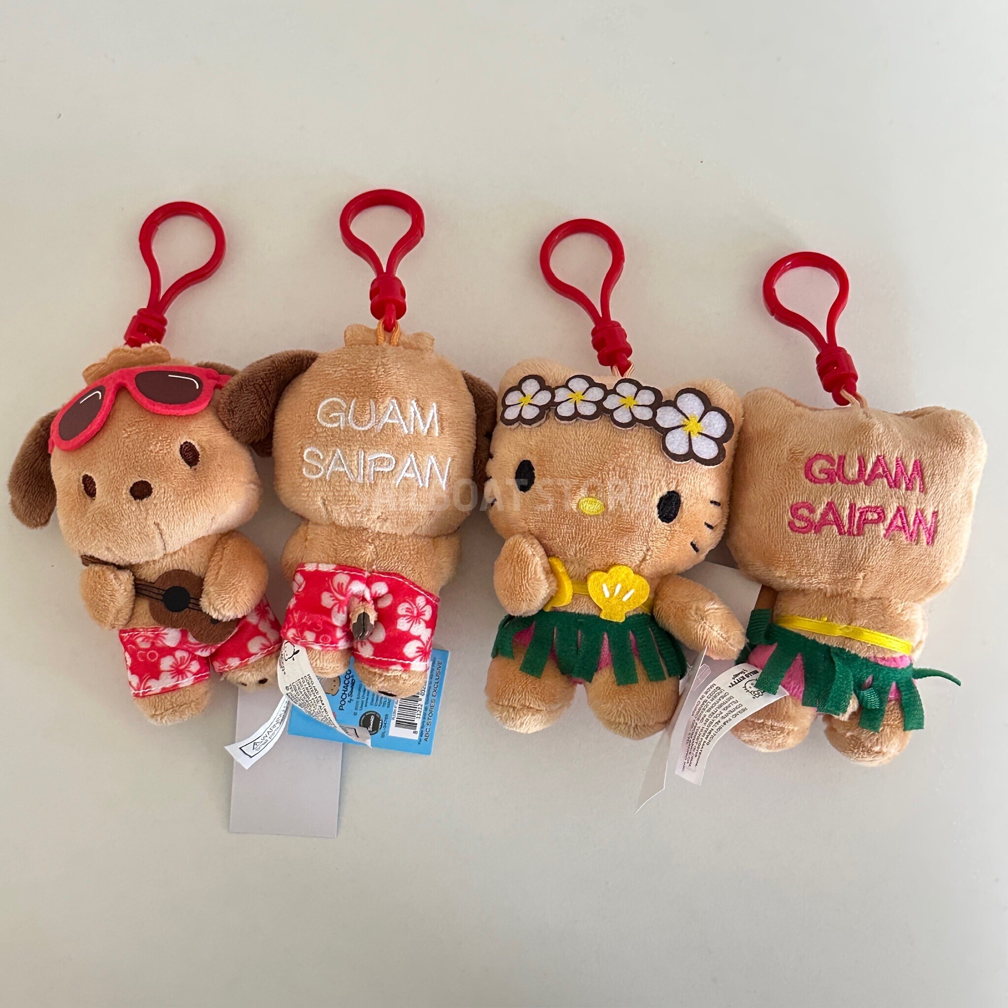 #預購 🇯🇵日本 關島限定 夏威夷 曬黑三麗鷗 吊飾娃娃 sailboat