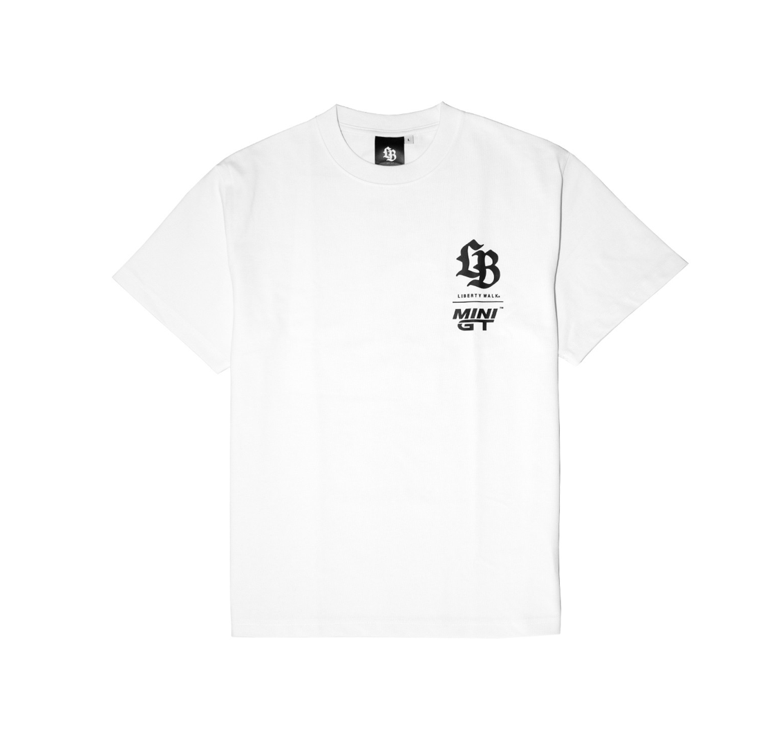 【LIBERTY WALK】0307發售新品 大人款MINI GT×LB Triple GTR Tee