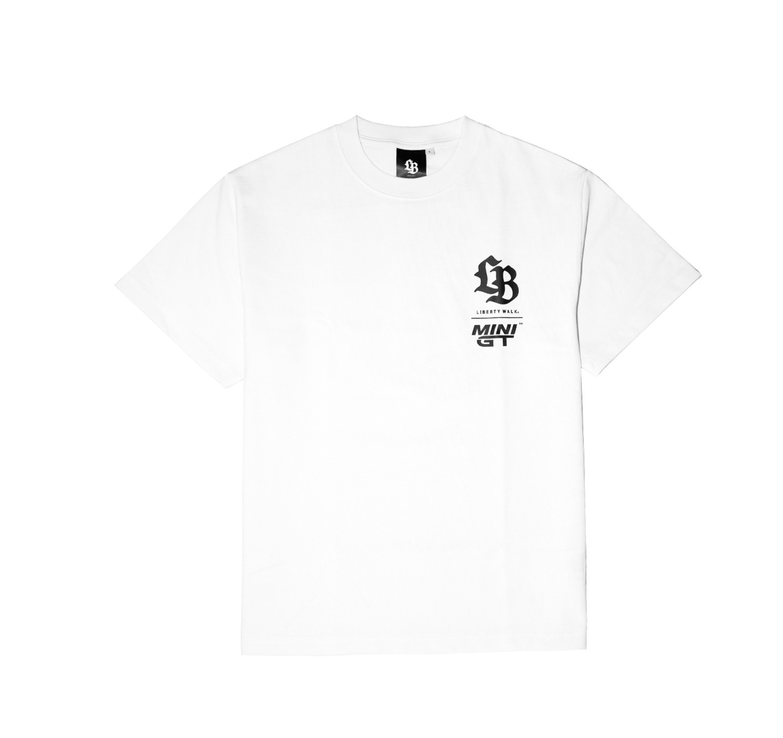 【LIBERTY WALK】0307發售新品 大人款MINI GT×LB 180SX BOX Tee