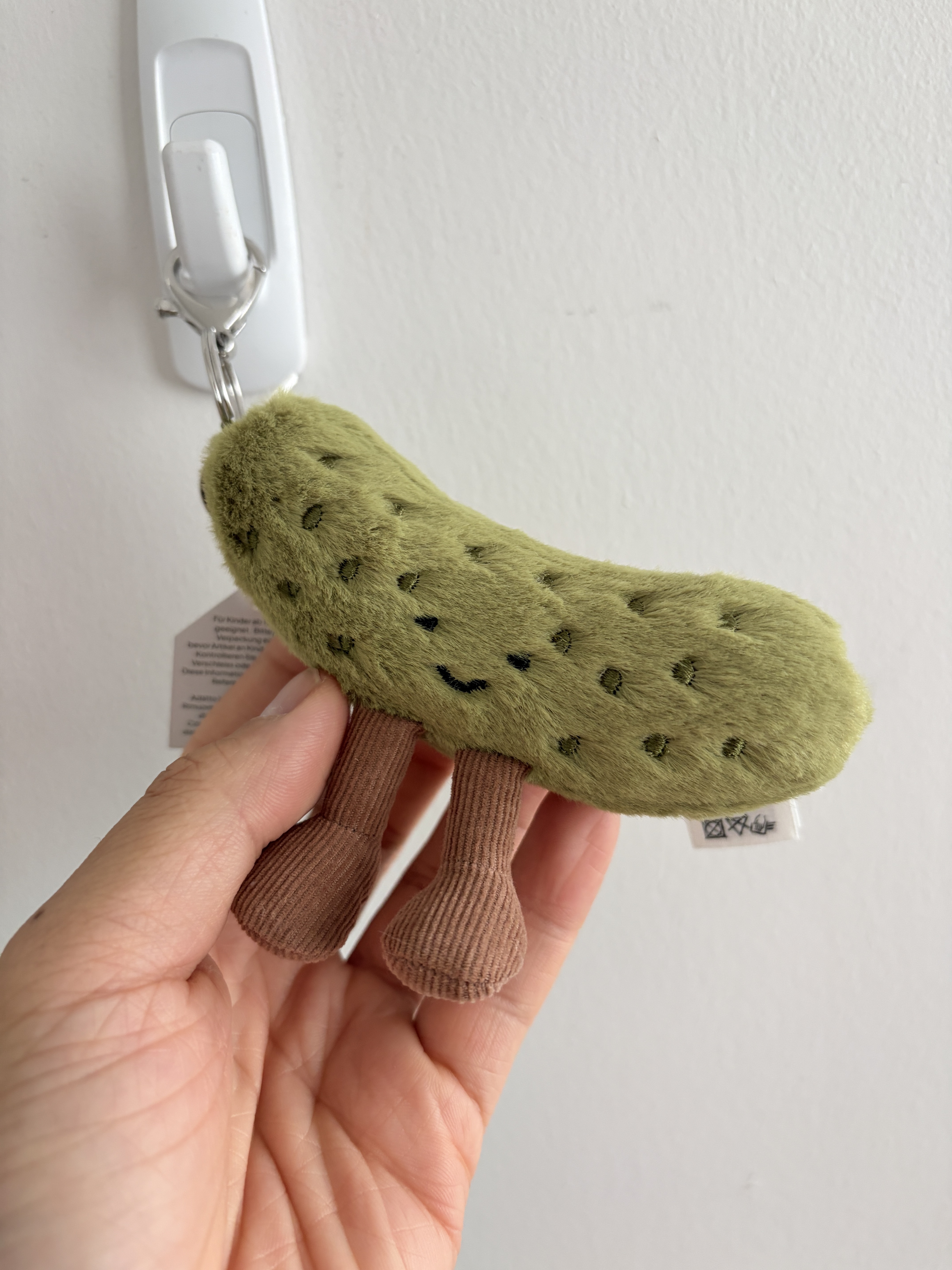 JellyCat 酸黃瓜 掛飾 鑰使圈