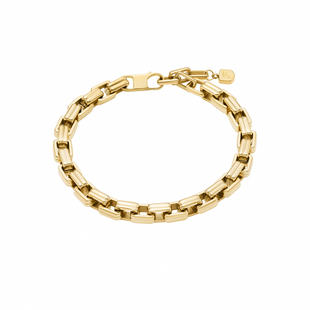 Raquel 耀鍊漫步不鏽鋼手鍊-金色 JF04955710