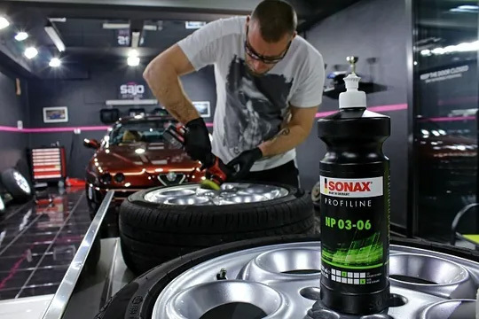 拋光施工示意圖