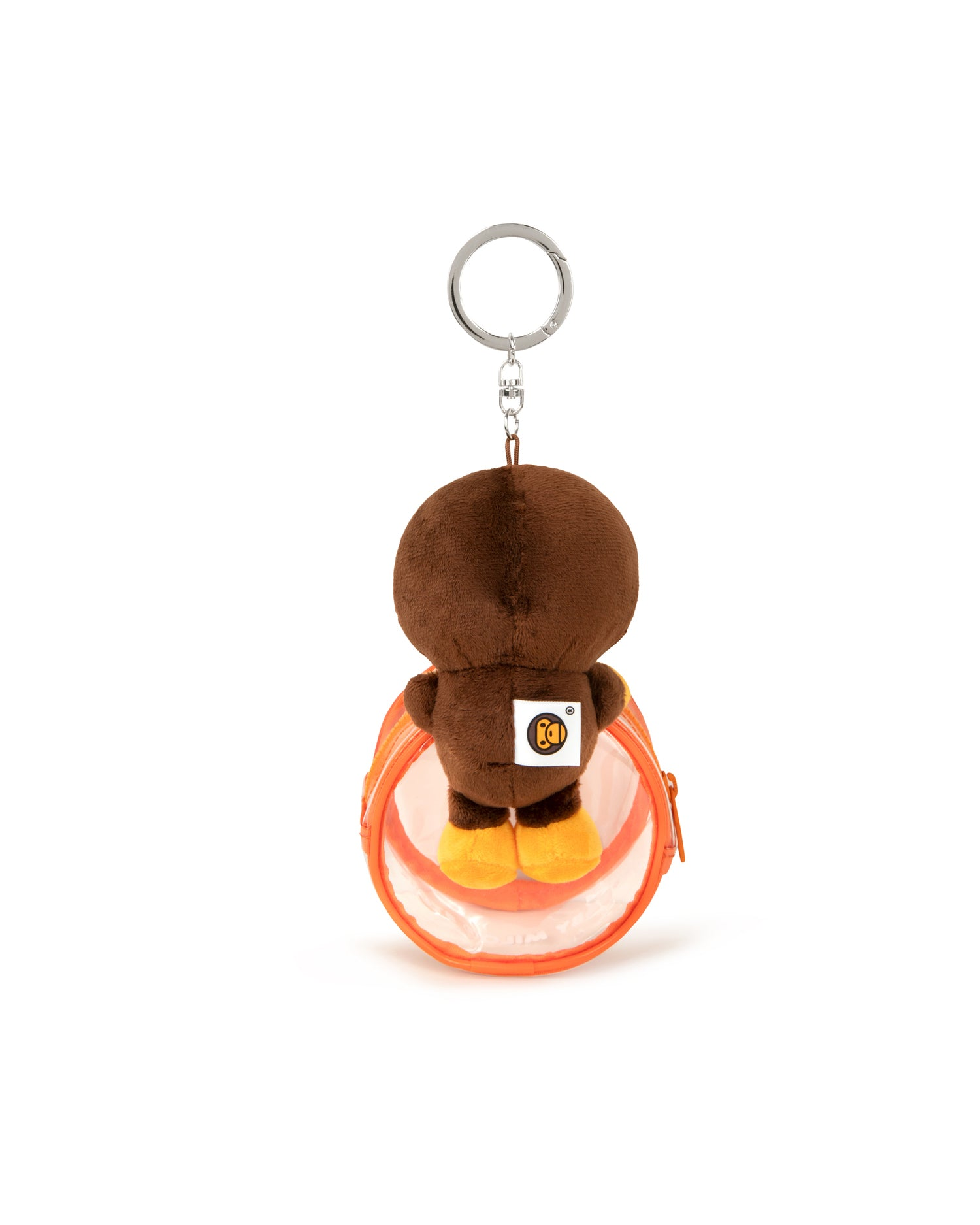 2026SS BAPE A BATHING APE BABY MILO PLUSH KEYCHAIN POUCH 曬娃包 鑰匙圈 吊飾 現貨 0MXACW4471XXQ
