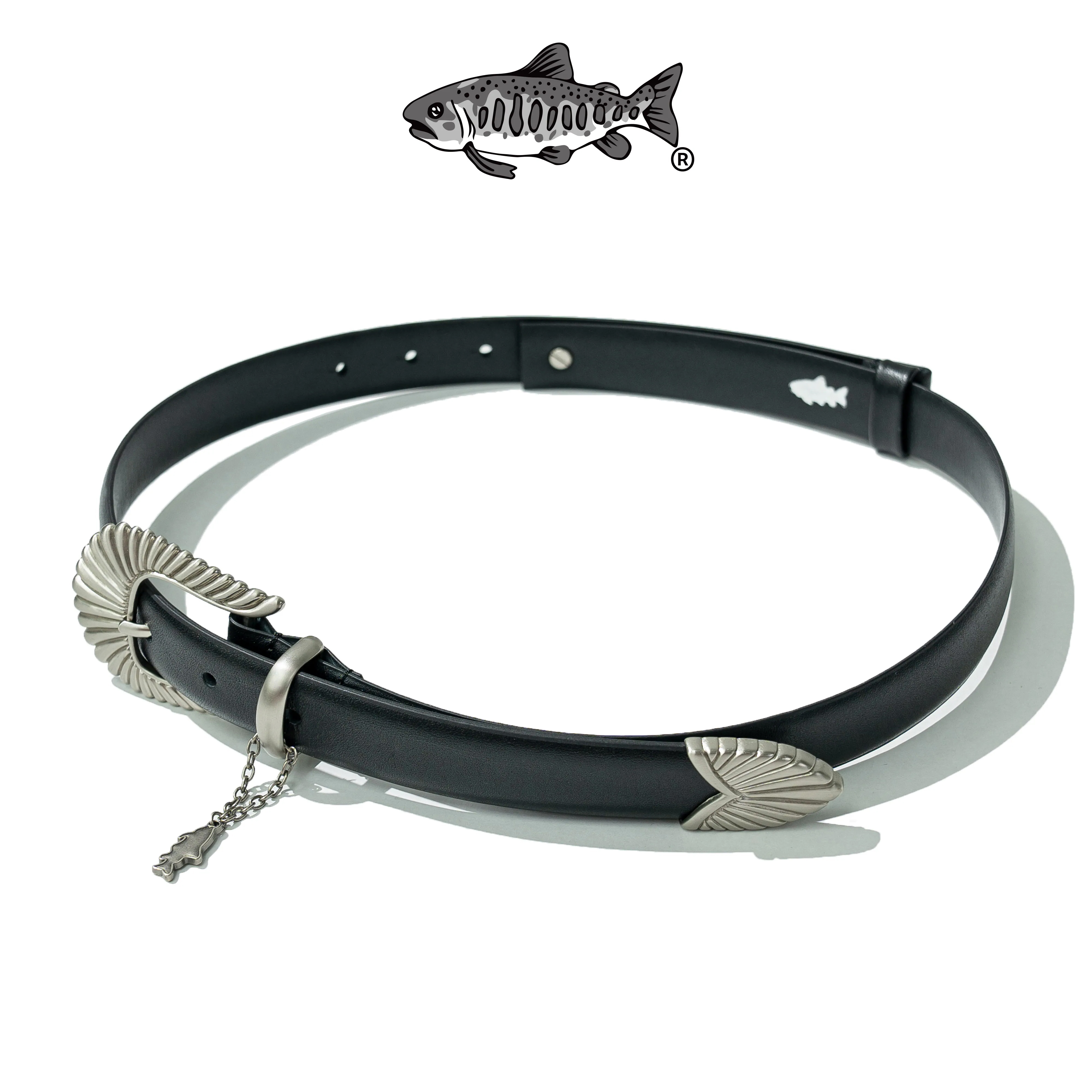 AGILITY Western Leather Silver Belt 西部 牛皮 皮帶 [LB8-25]