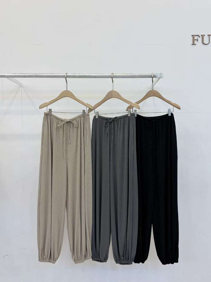 FP6001 全鬆緊涼感機能燈籠褲