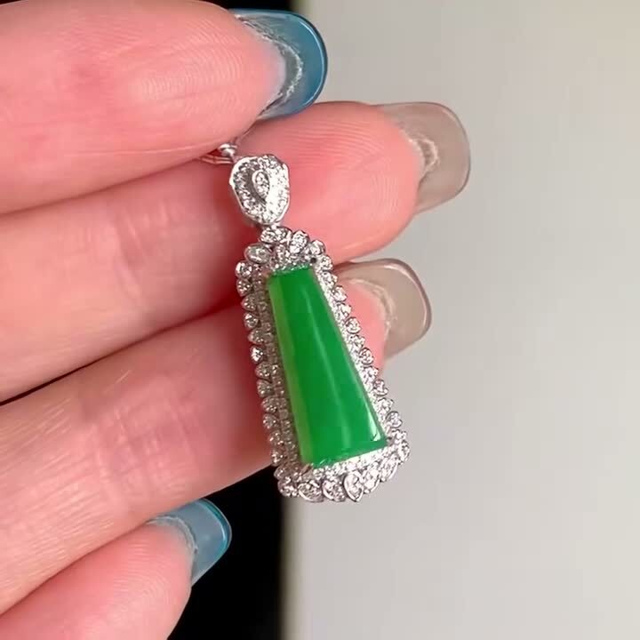 翡翠無事牌,天然翡翠A玉, 緬甸玉, Jade, Jadeite