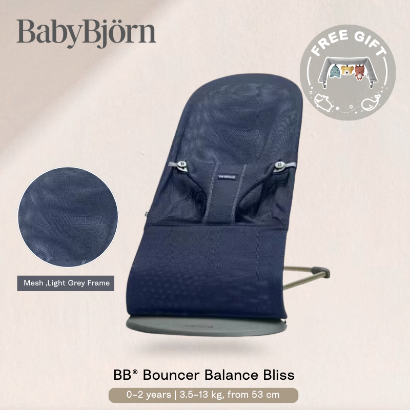 Babybjorn - Bliss嬰兒搖椅 網眼透氣款