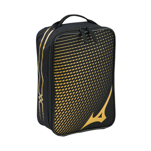 MIZUNO 鞋袋（黑金色）