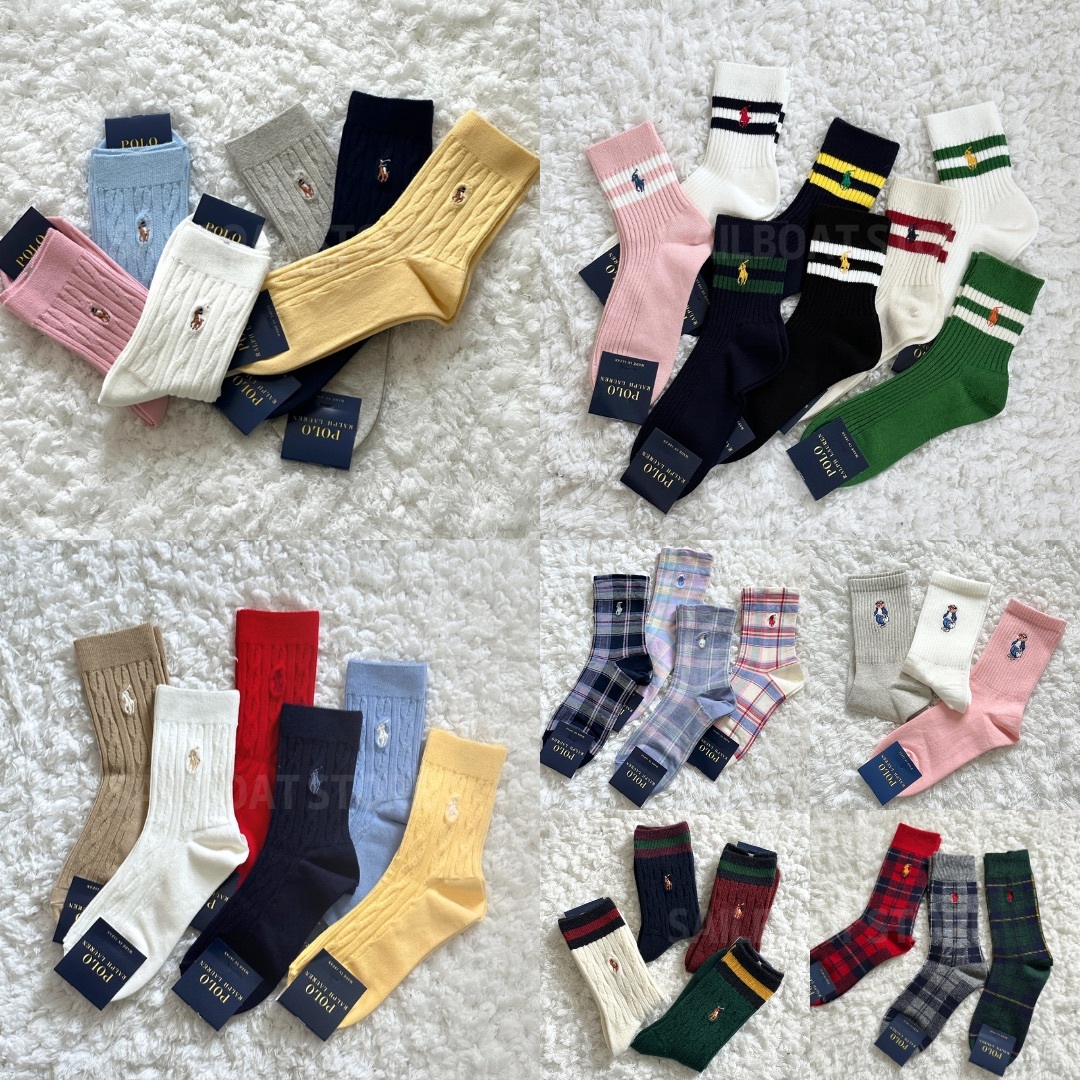 #預購 🇯🇵日本製 靴下屋 POLO RALPH LAUREN × Tabio RL 男女款 編織紋 船型襪 襪子