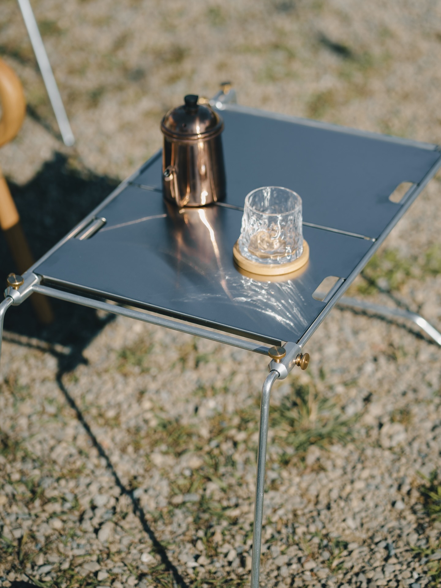 日月鉄工所 禪悅 銀色  (桌框+桌腳+外袋)