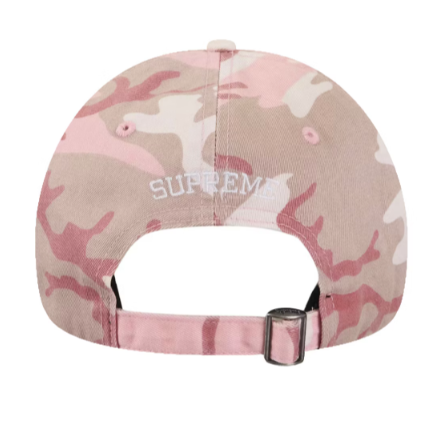 <線上SALE❤️‍🔥> SUPREME 大S迷彩 六分割帽 粉
