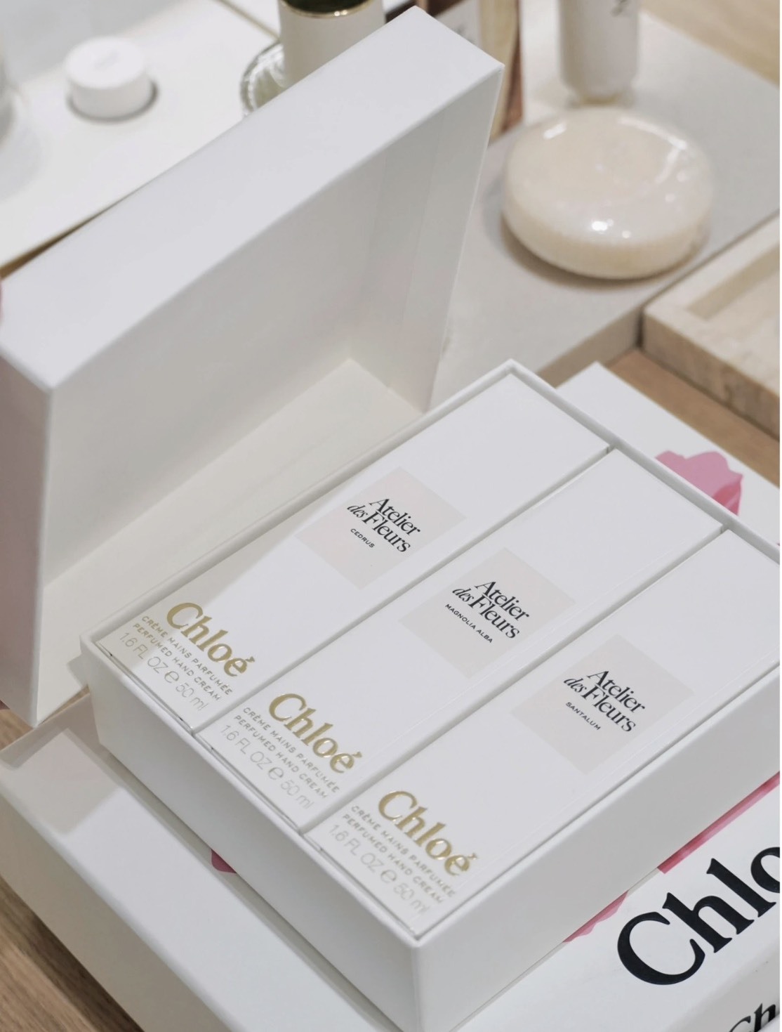 【現貨】chloe 仙境花園系列 息間芬芳護手霜禮物套裝50ML*3