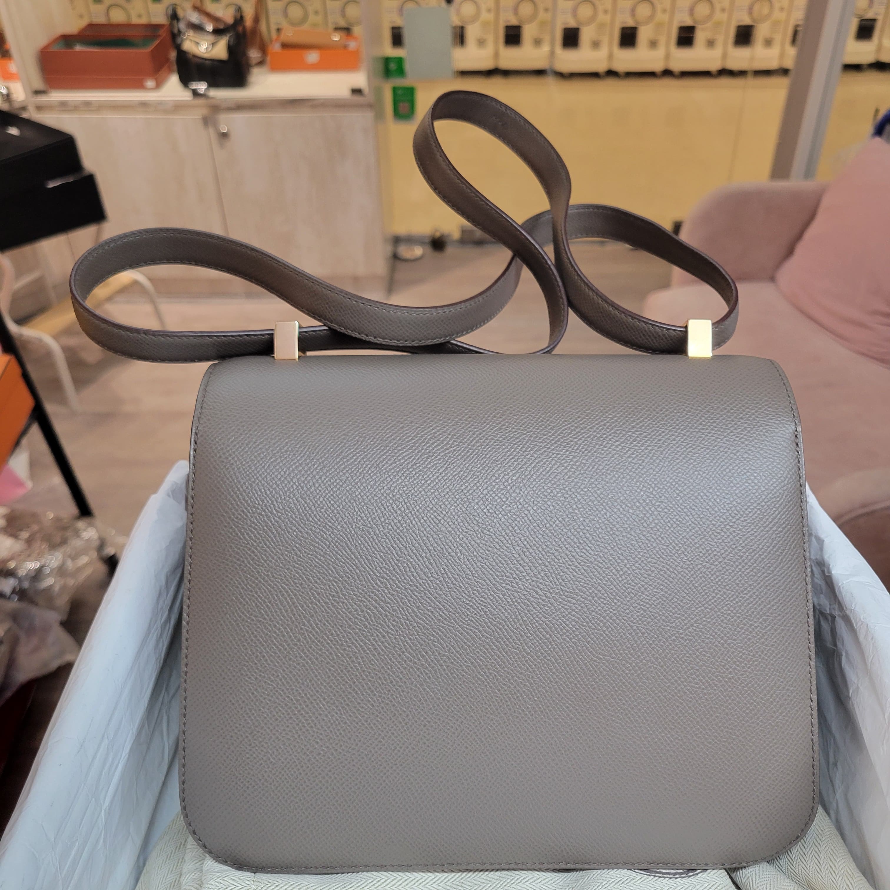 92%NEW HERMES CONSTANCE 24 8F ETAIN CD EPSOM