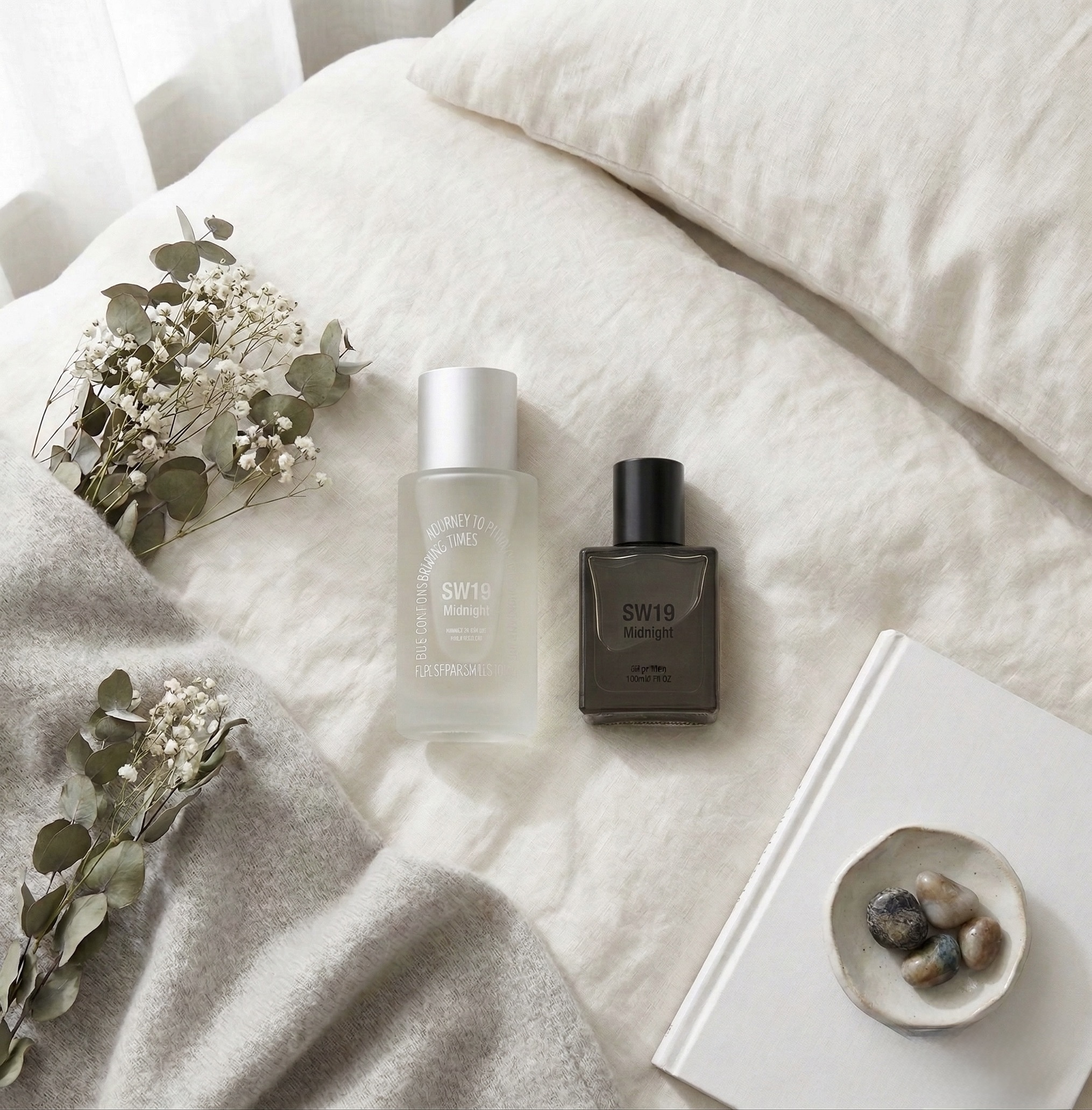SW19 Midnight 限定組合｜枕香 50ml + 城市隨行滾珠香氛精油 10ml