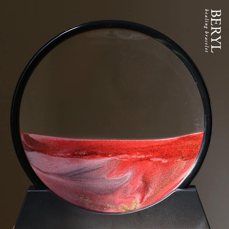 頂上硃砂流沙畫