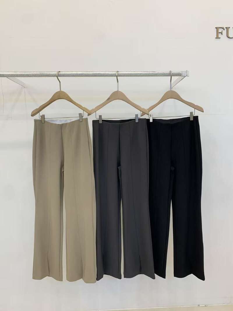 FP6006 夏季薄款全鬆緊微喇叭機能褲