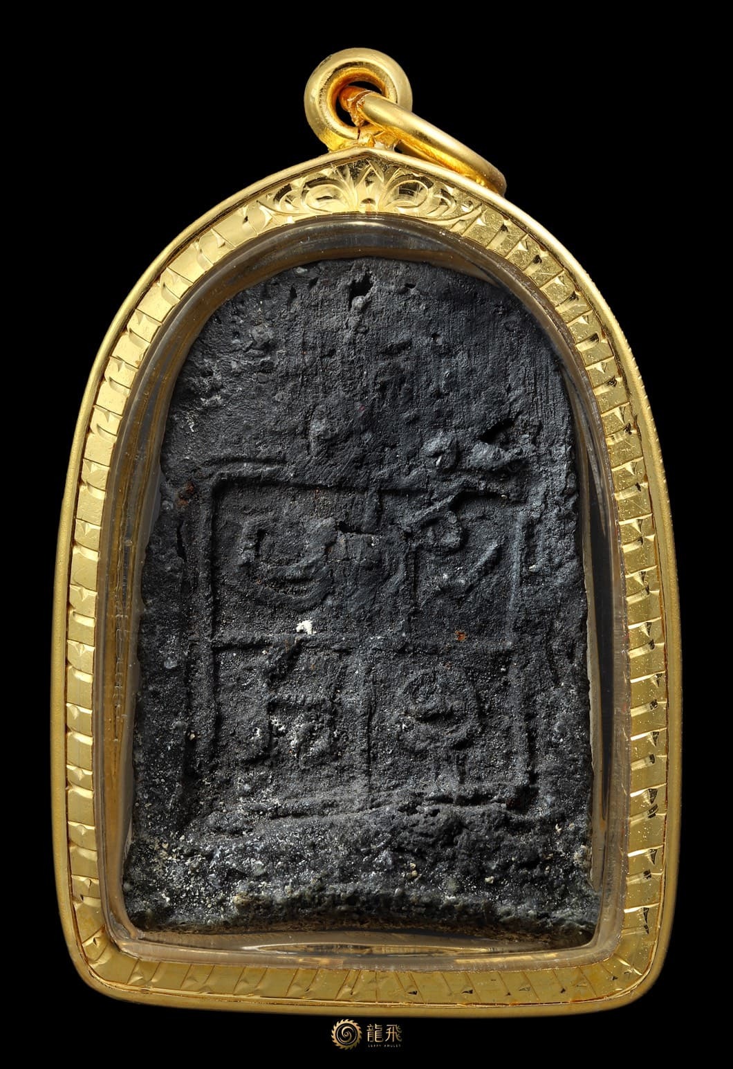 極稀有黑肉傳奇泥料菩提葉啟運大佛朗央多港—龍普汶瓦岡芒驕佛歷2456年