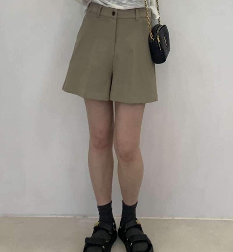 FP6011 涼感機能A字版型西裝短褲