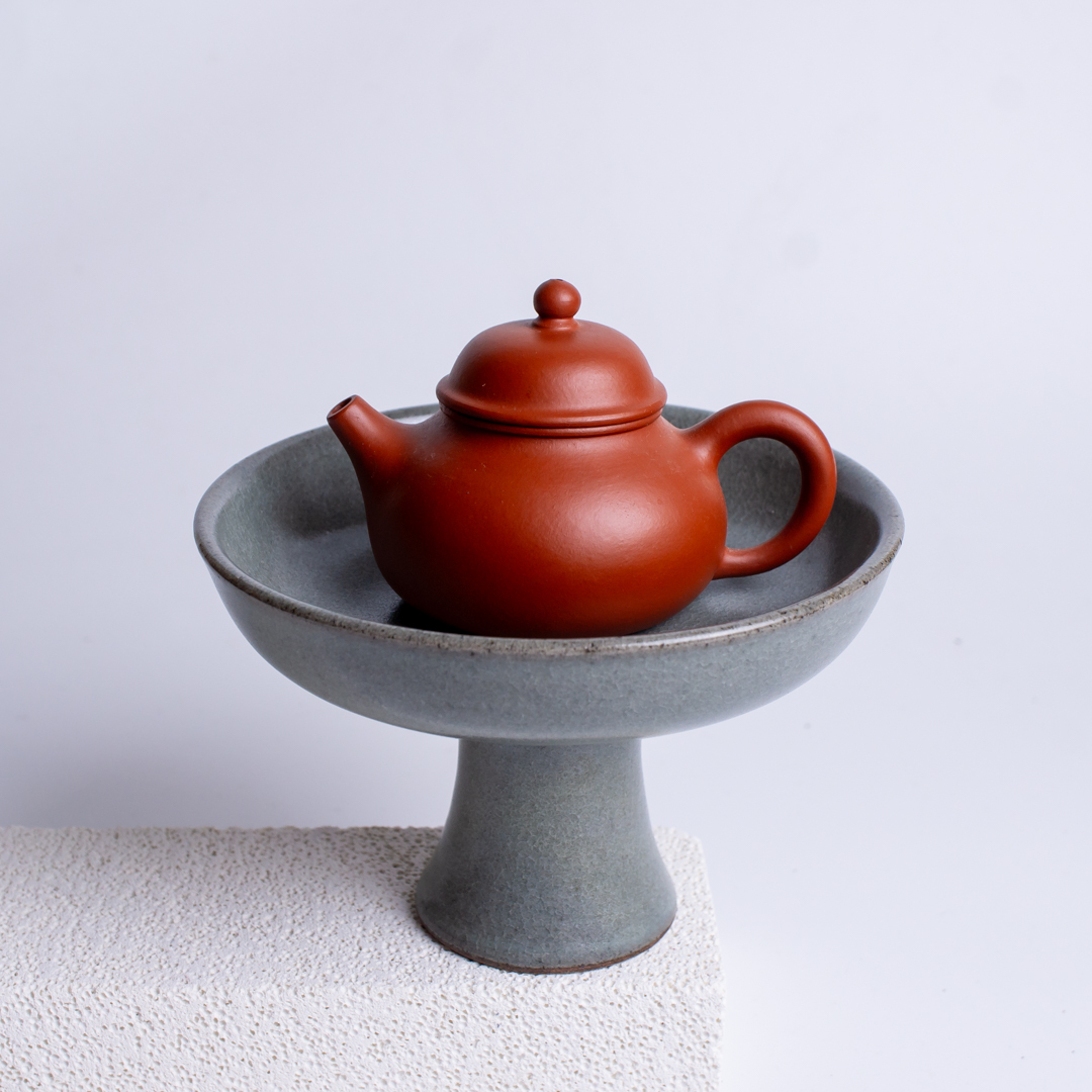 青瓷還原燒壺承／迷你蛋糕盤