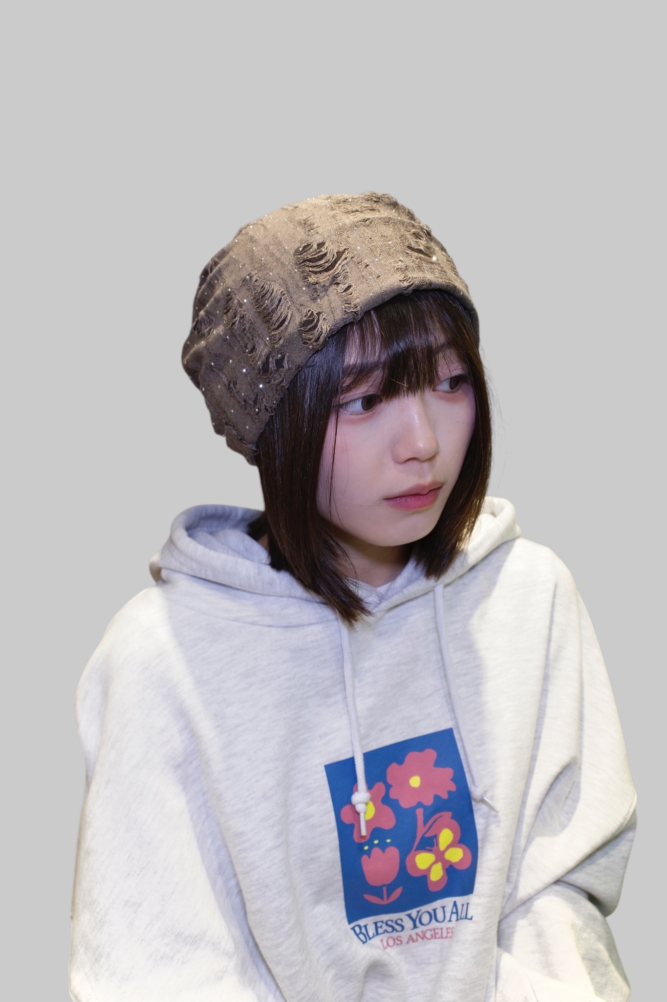 『Always_Good』做舊 破洞 堆堆帽 冷帽