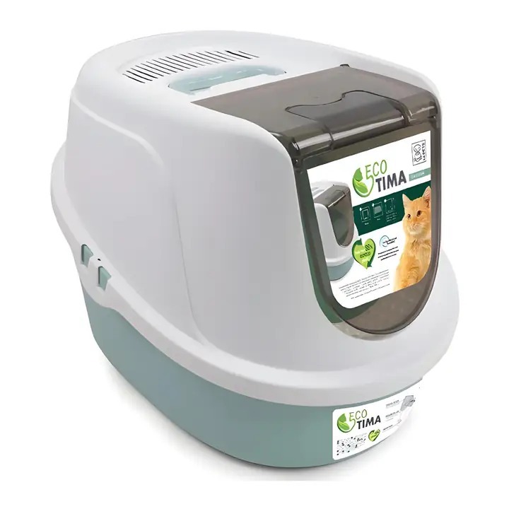 M-Pets ECO TIMA 貓砂盆．綠色