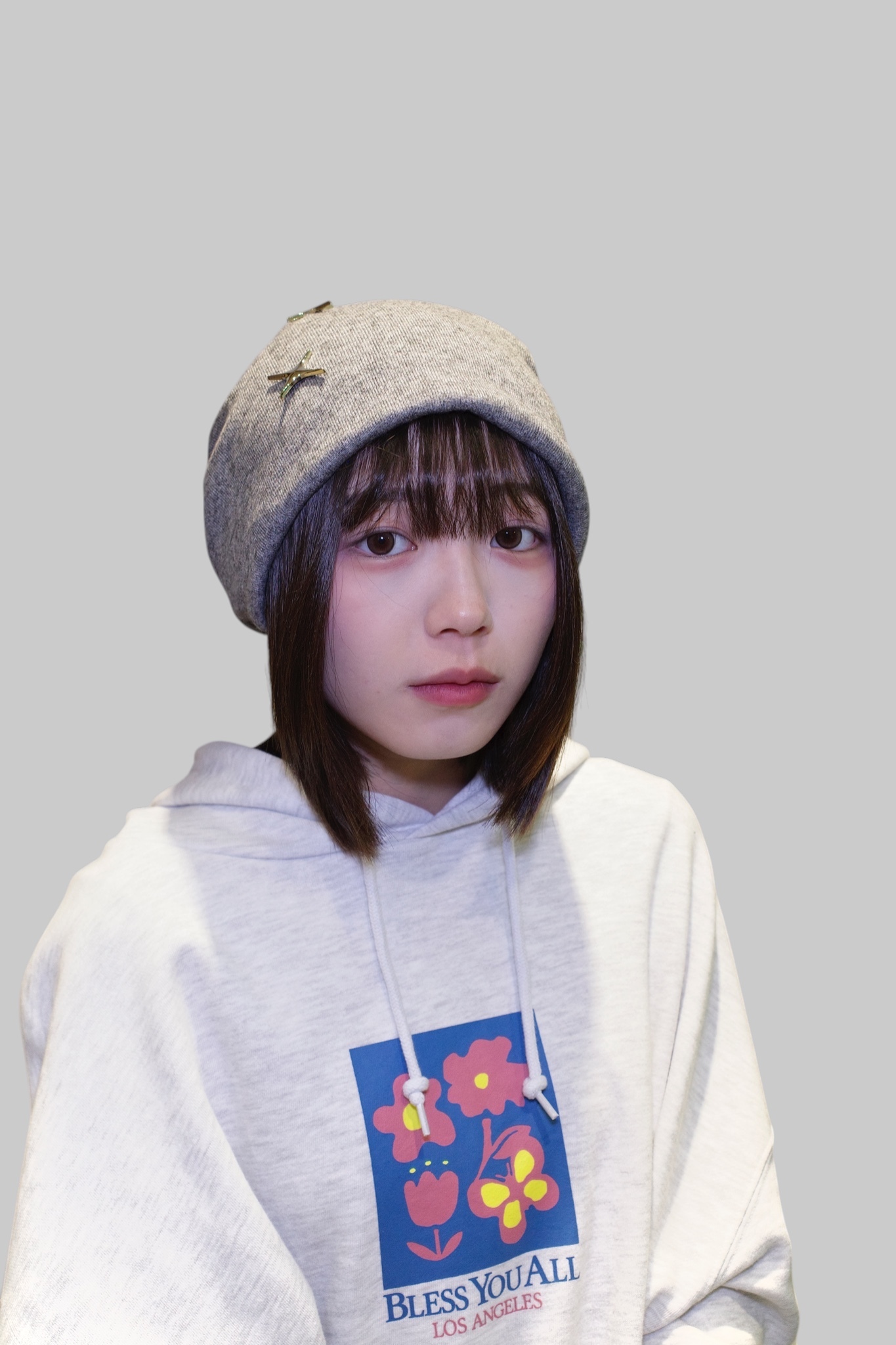 『Always_Good』星芒 飾品 包頭 堆堆帽 毛帽