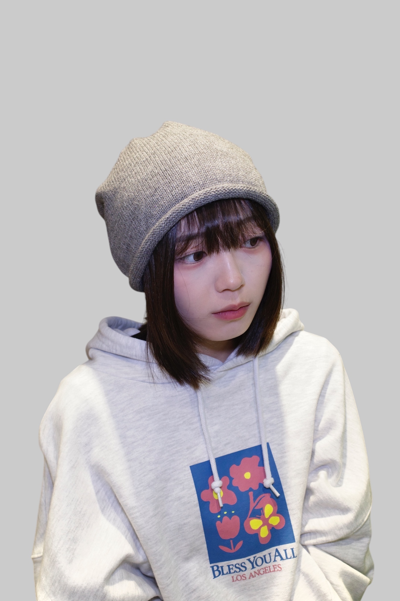 『Always_Good』針織 綁帶 包頭帽 冷帽