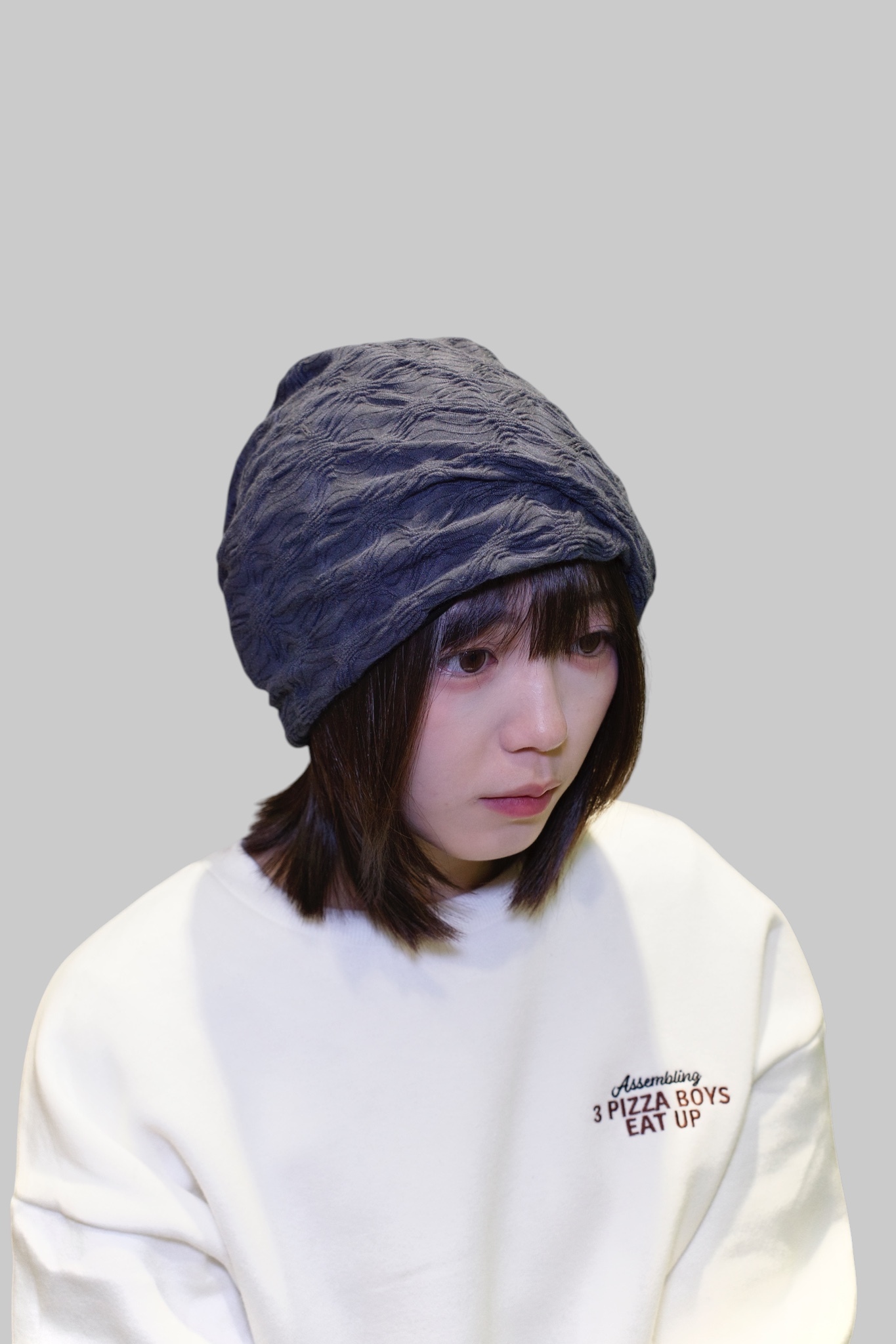 『Always_Good』皺摺 包頭 堆堆帽 冷帽