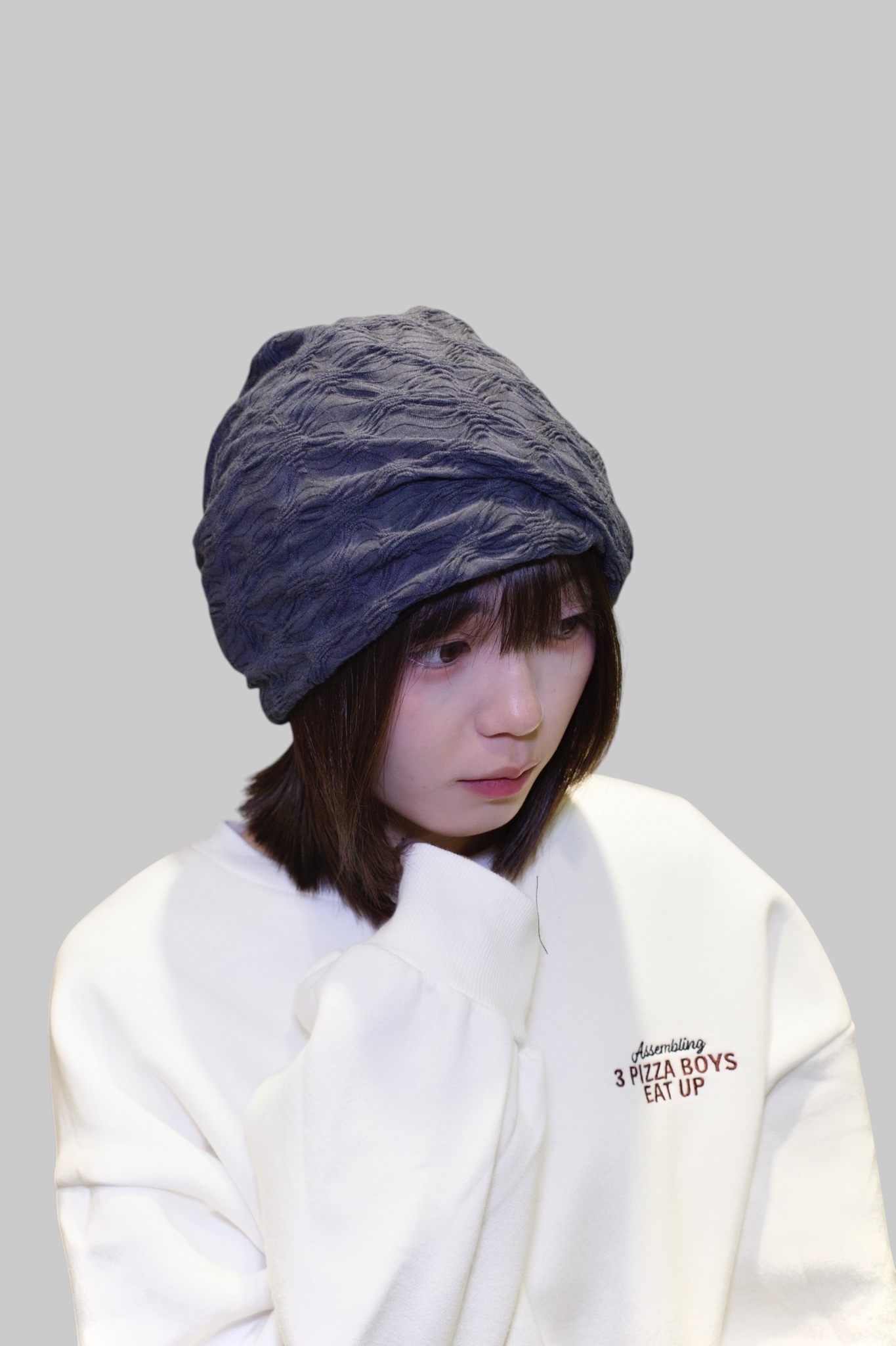 『Always_Good』皺摺 包頭 堆堆帽 冷帽