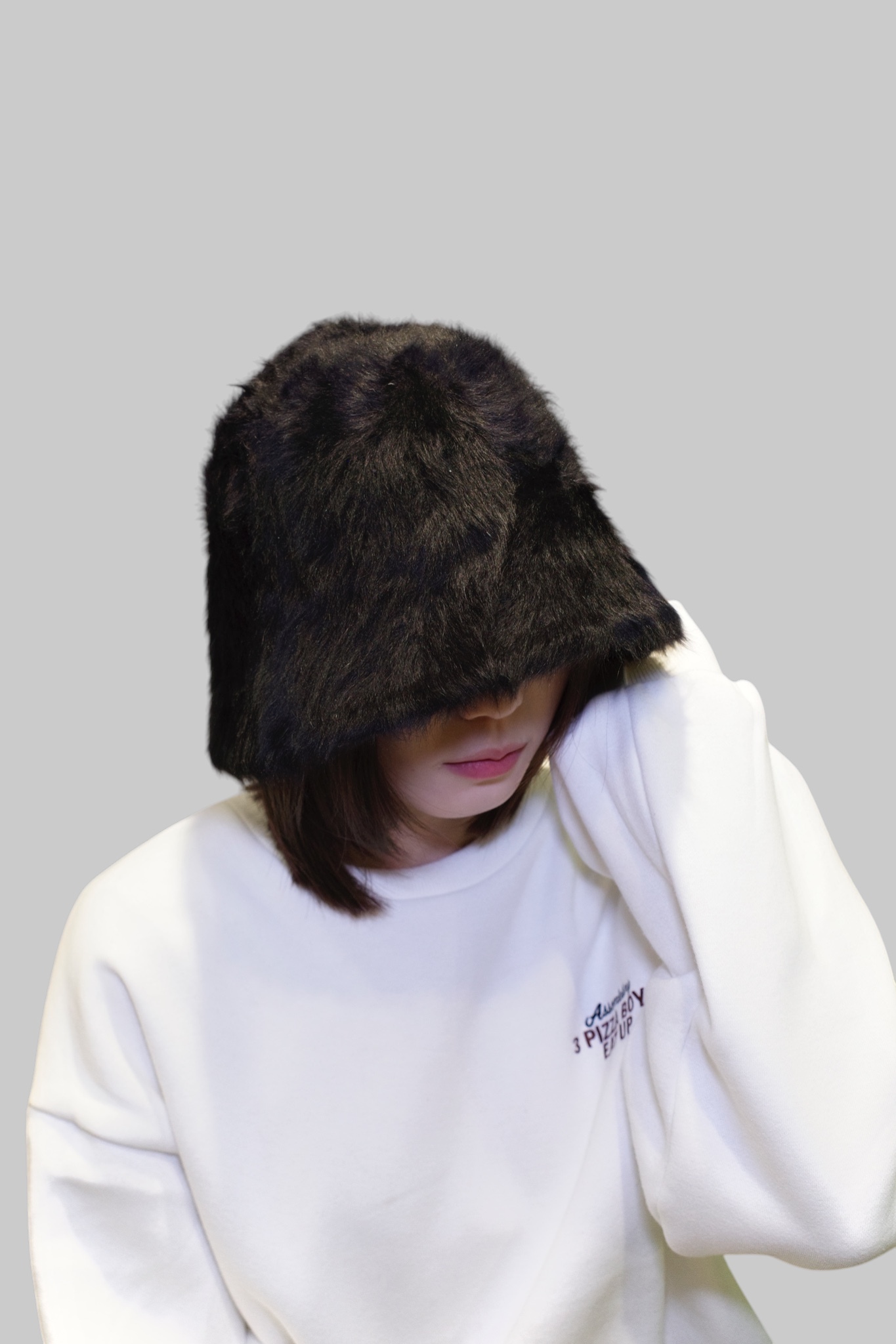 『Always_Good』絨毛 保暖 水桶帽