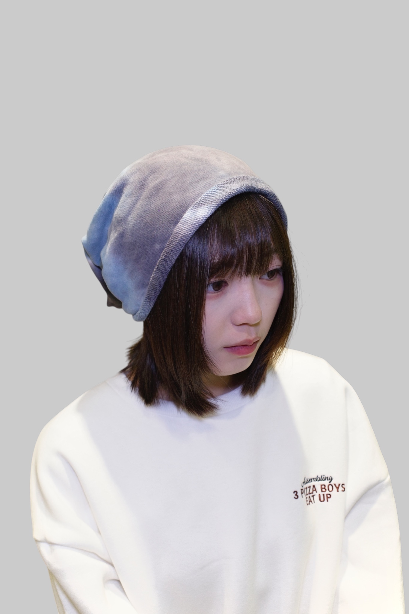 『Always_Good』渲染 復古 包頭 堆堆帽 冷帽