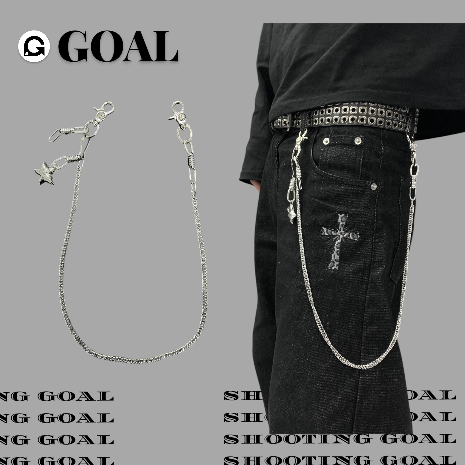(GOAL) 星星褲鍊