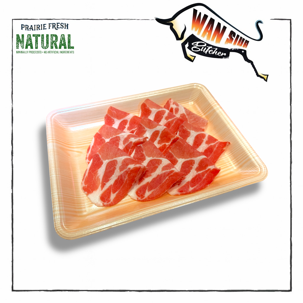 美國PrairieFresh天然豬梅肉(火鍋片) 220-230g