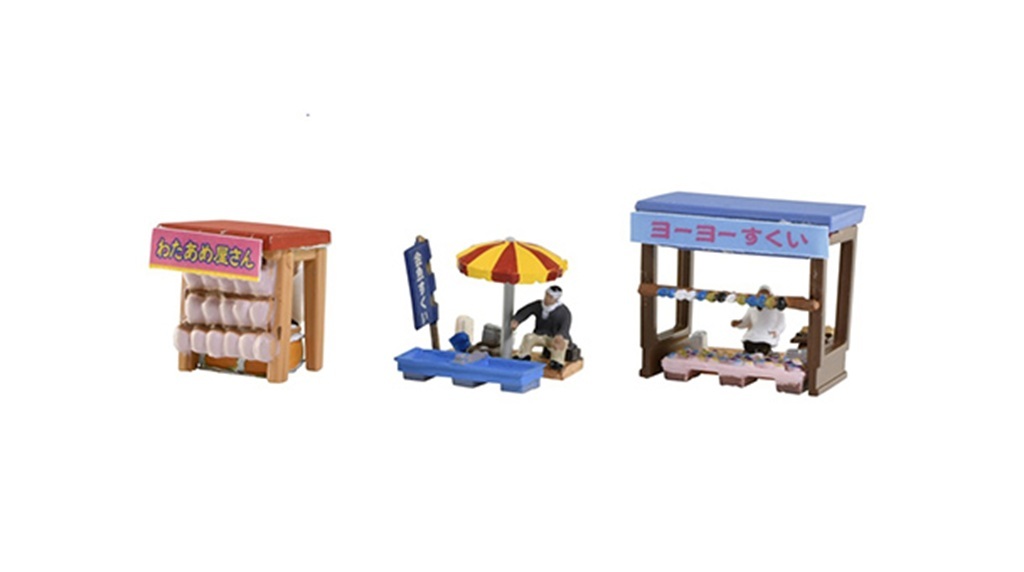 Tomytec 情景小物002-3 N規 攤販 A3