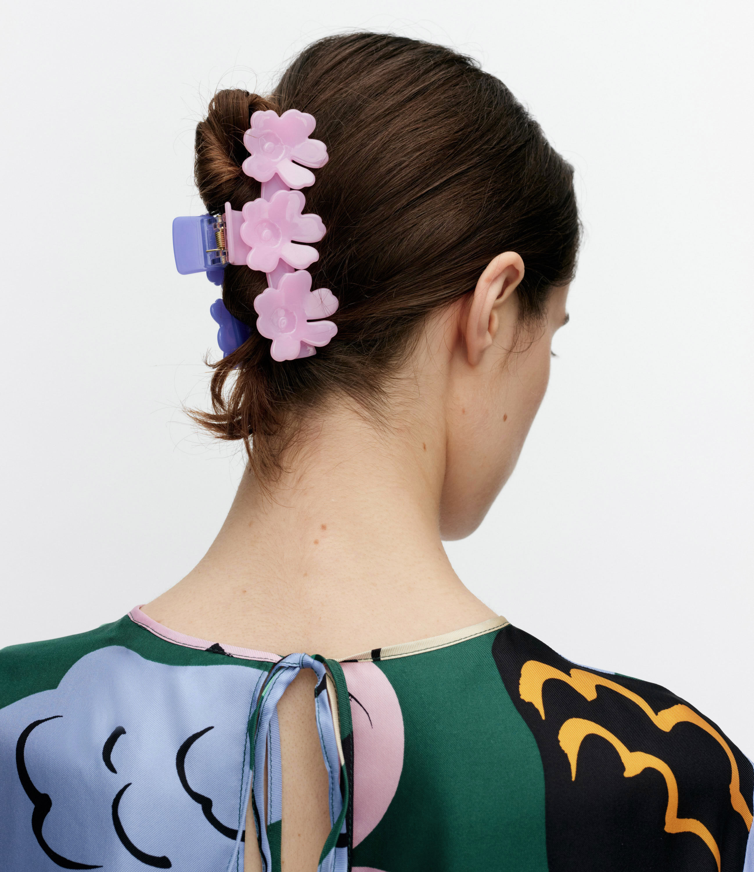 Mini Unikko 雙色花形髮飾