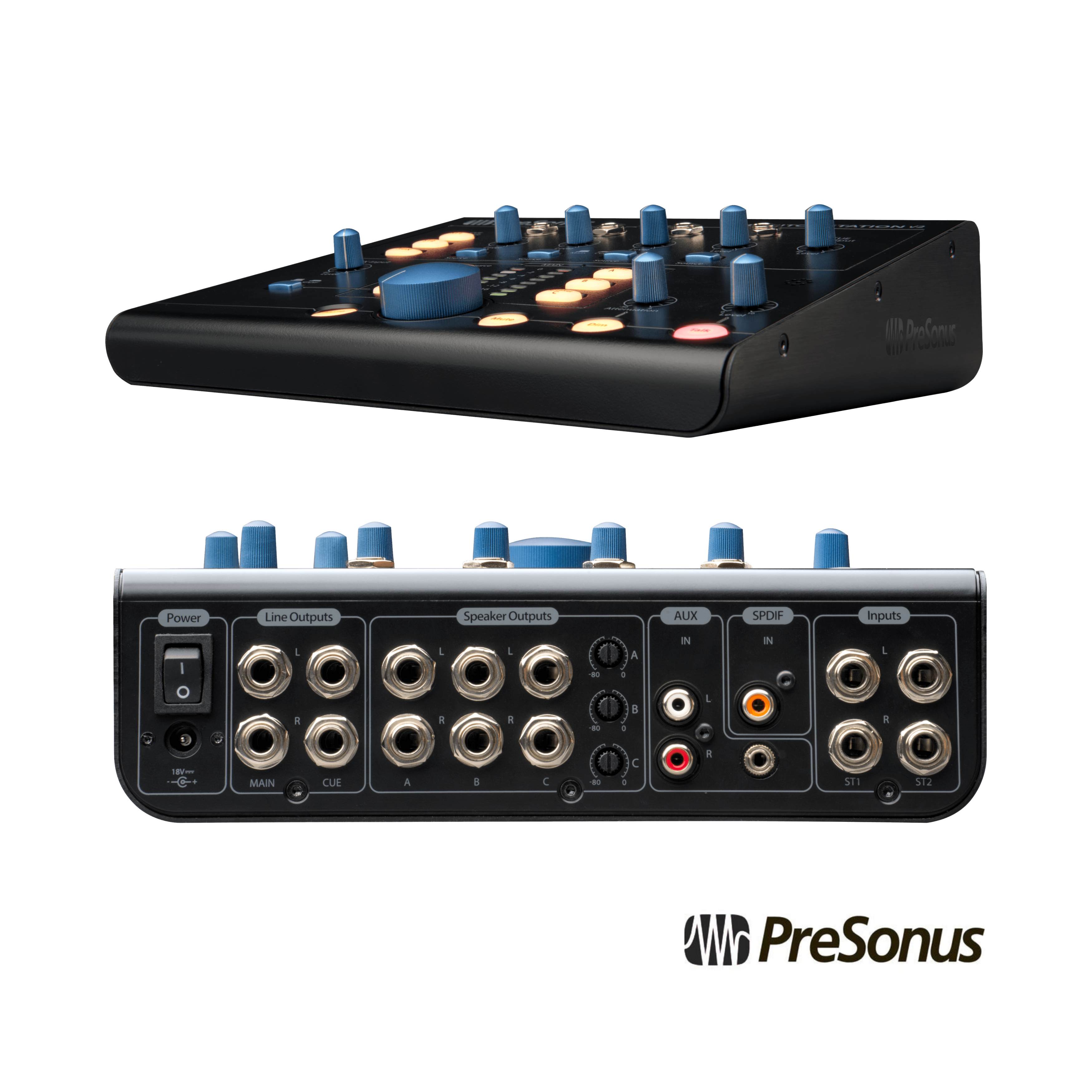 PreSonus Monitor Station V2 監聽喇叭控制器