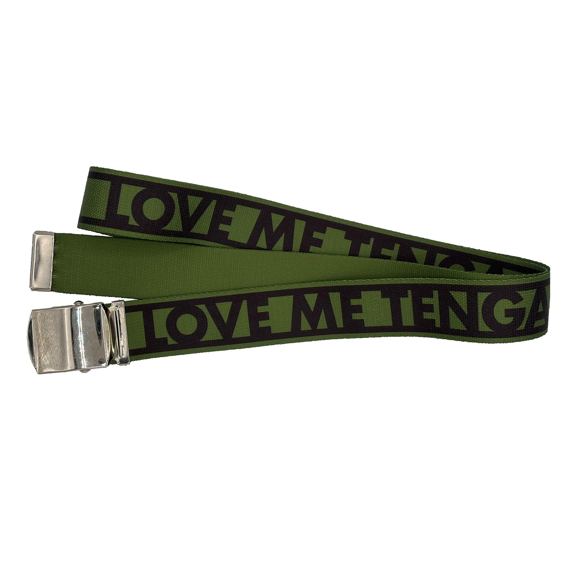 TENGA 金屬扣腰帶 橄欖綠