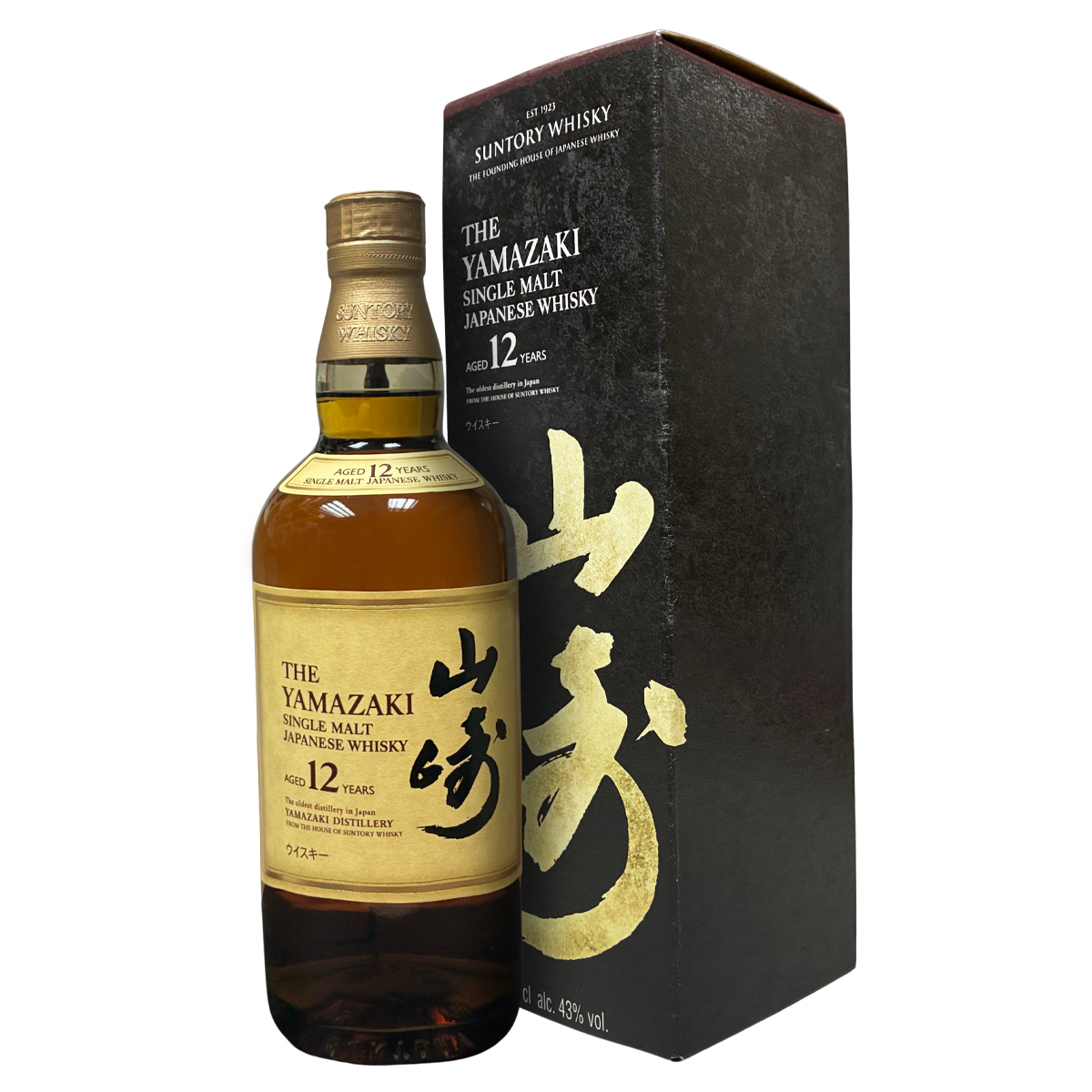 山崎 Yamazaki 12 Years  Old 43%