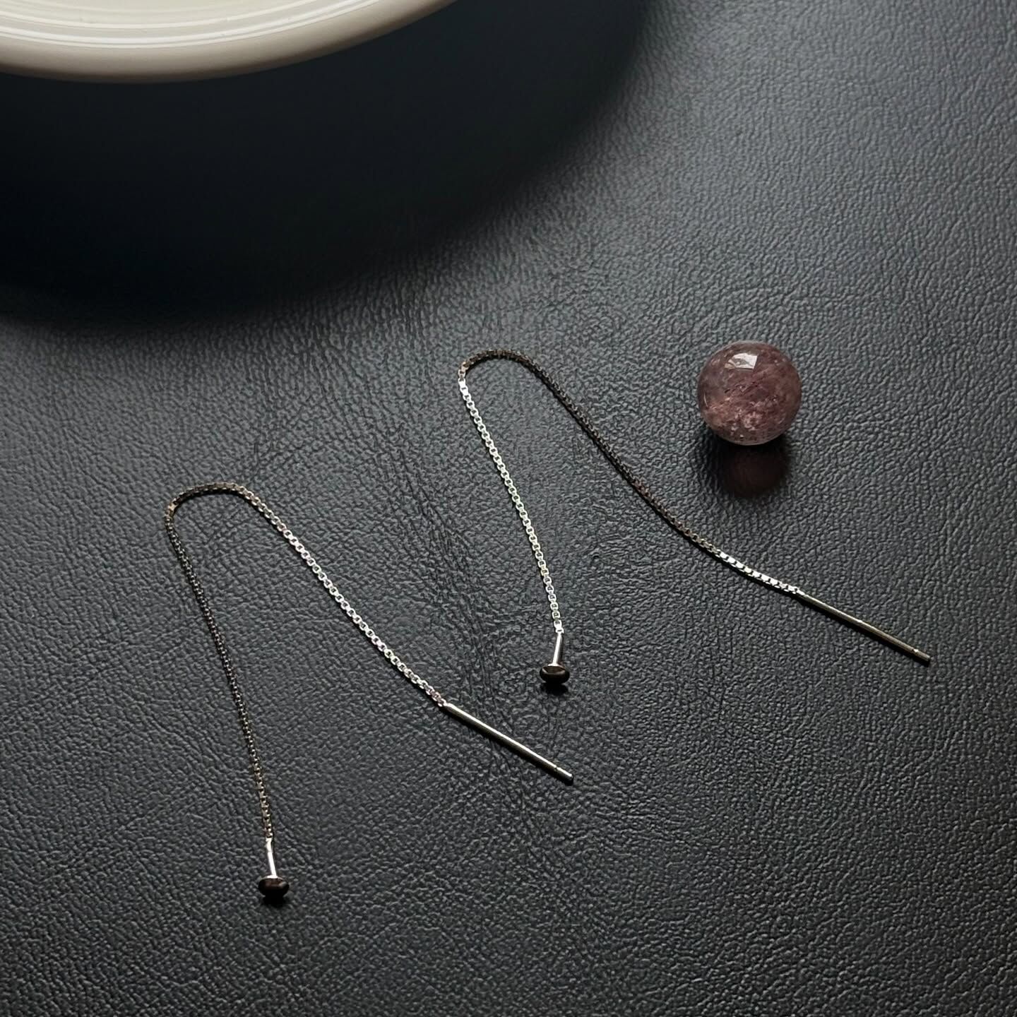 [原石] 耳環 DIY 串珠配件 925銀耳環