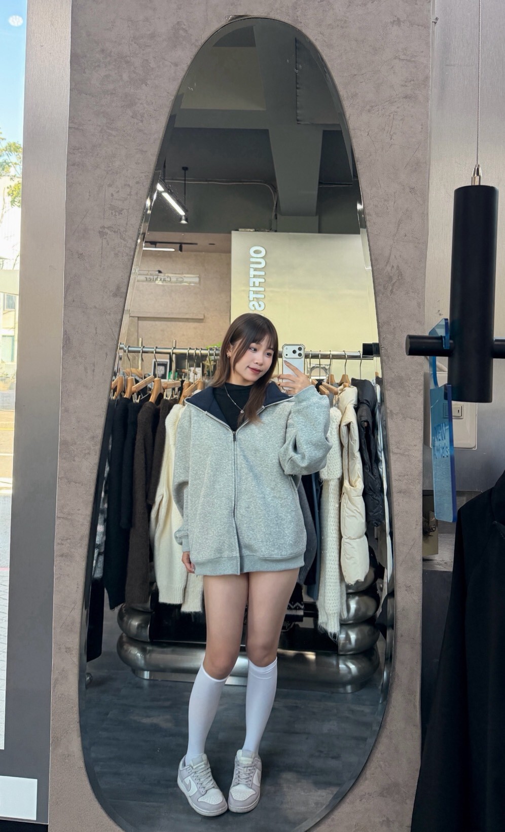 750G 太空棉 廓形 短板 連帽外套