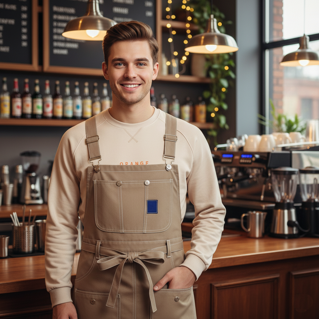 咖啡茶飲職人圍裙