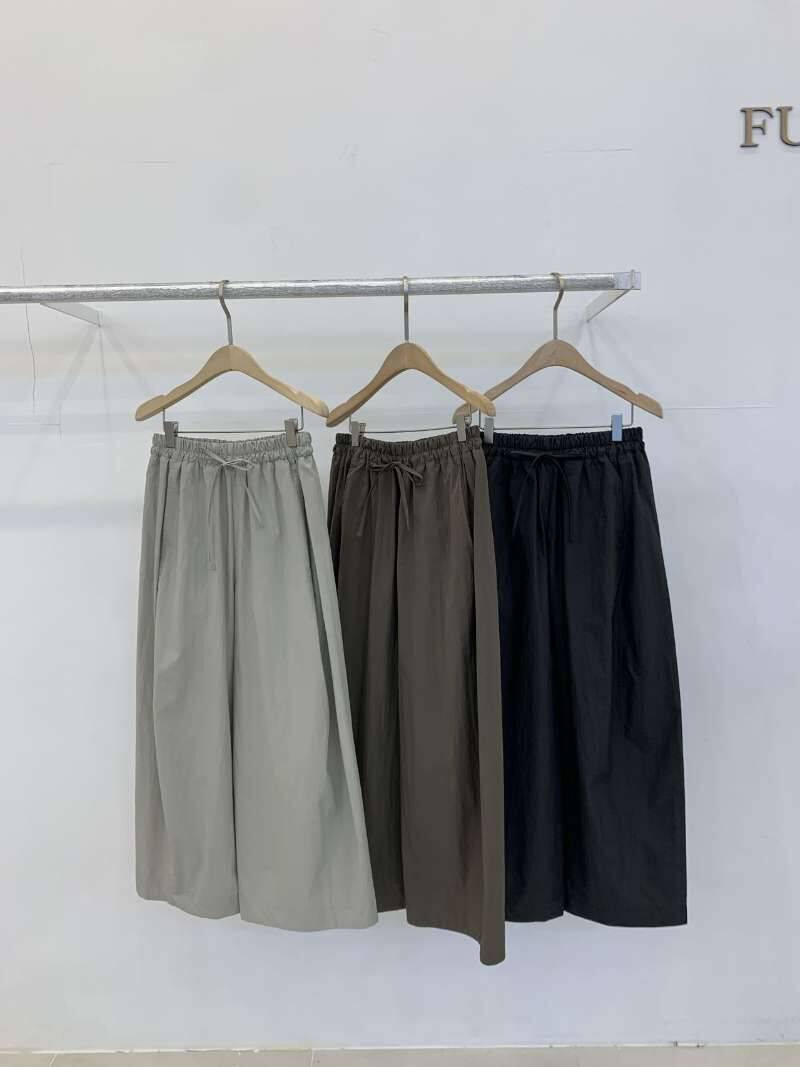 FP6026 全鬆緊寬松彎刀褲