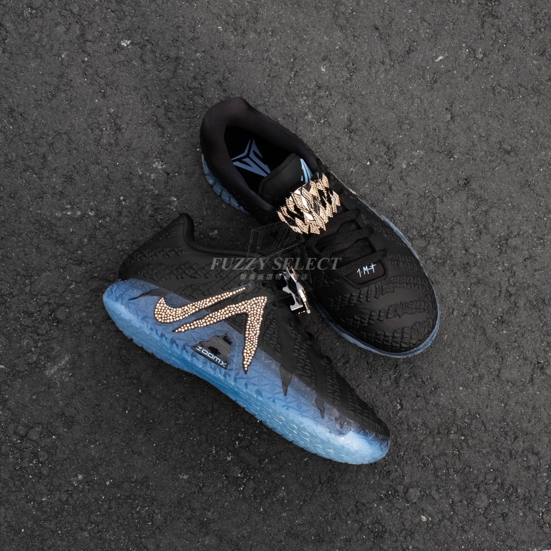 【逢甲 FUZZY】 Swarovski x Nike Ja 3 EP "Bling" 施華洛世奇 黑藍銀 IB6674-001