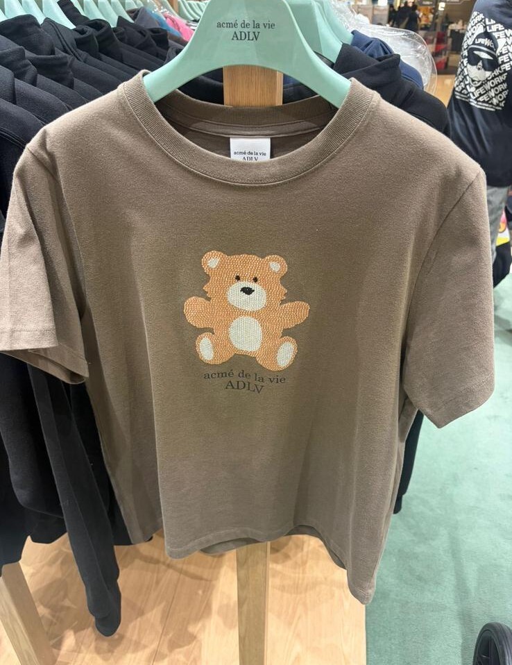 AL07 [26SS-TP-SS-AW-WUB-BLK] SIZE 1:胸42 長24 2:胸44 長25 $299