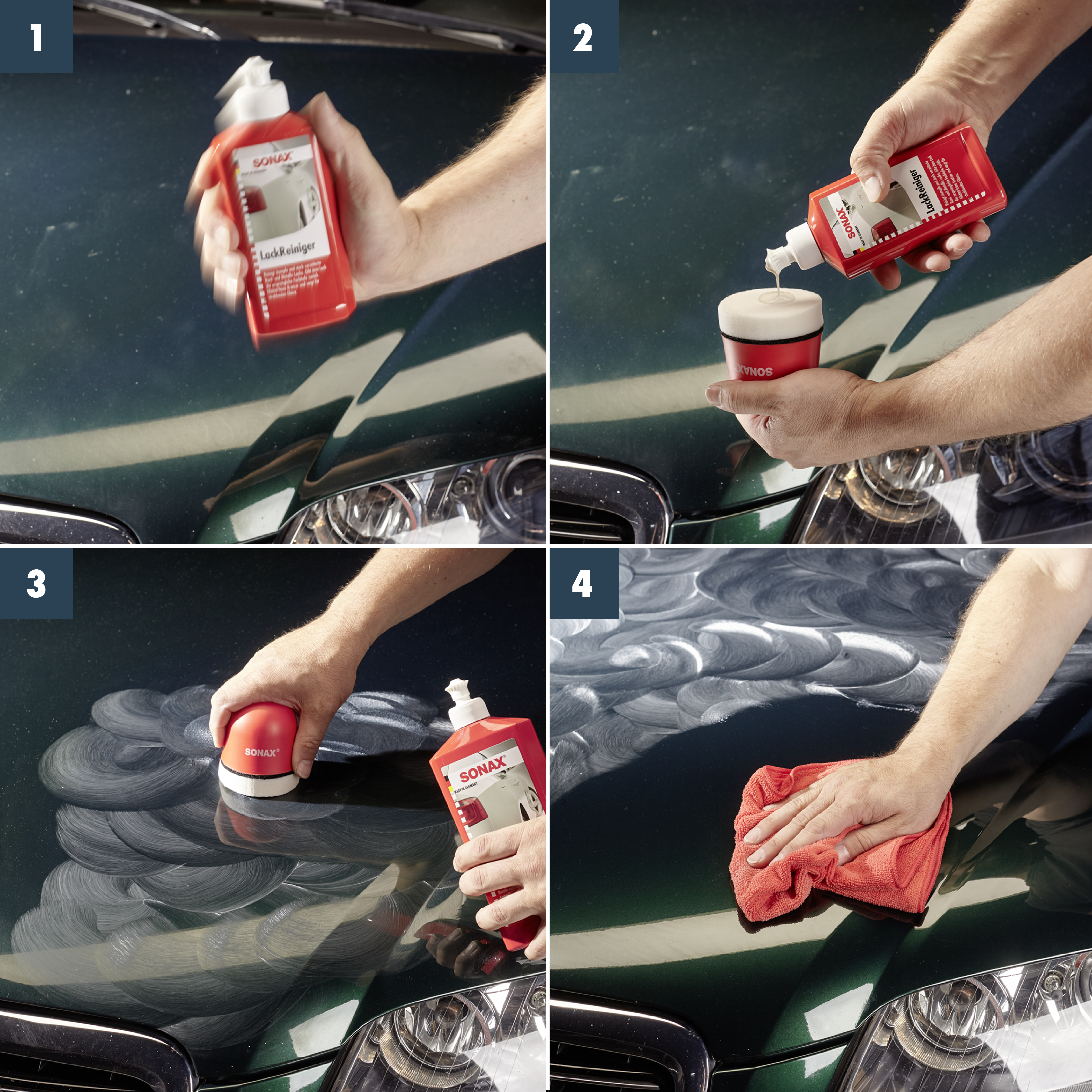 清潔蠟施工示範