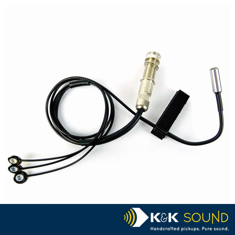 K&K Sound Trinity Solo Mini 被動式 雙系統 木吉他拾音器