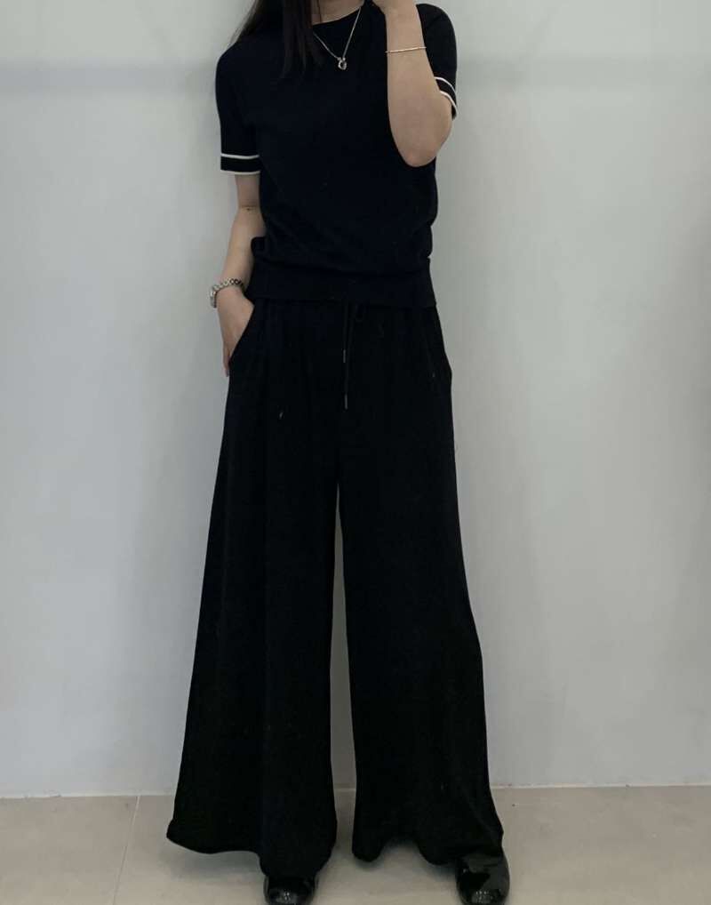 FP6034 羊毛針織圓領半袖