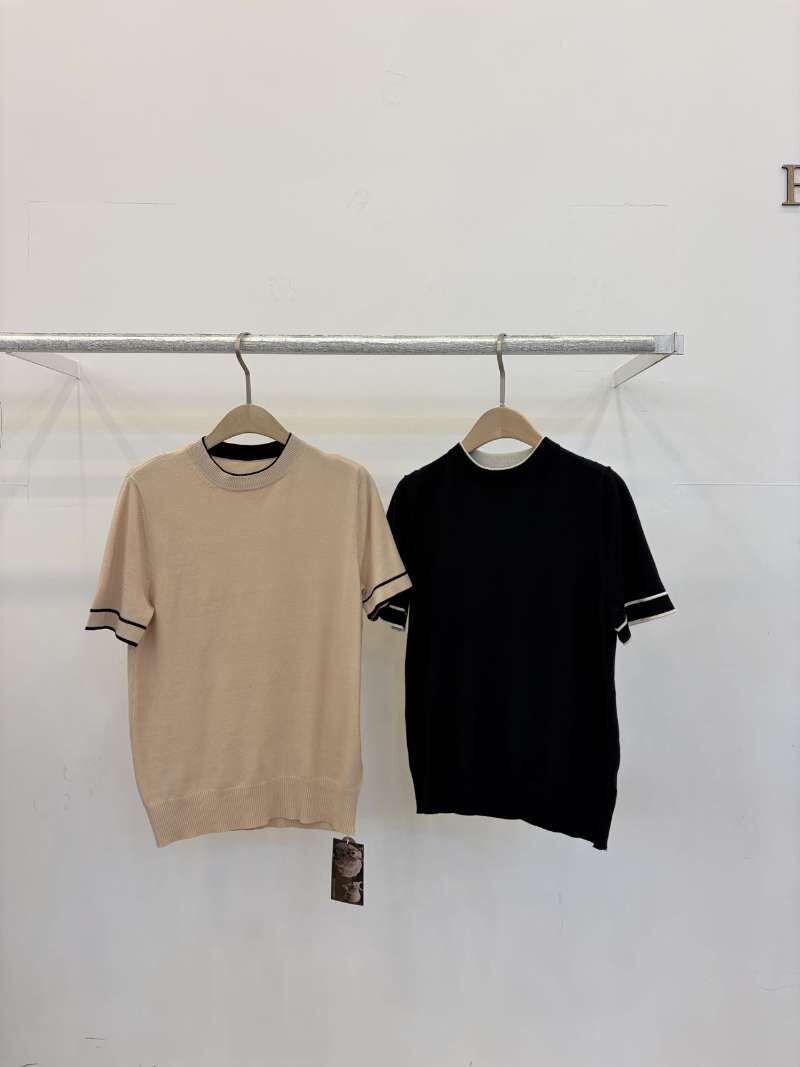 FP6034 羊毛針織圓領半袖