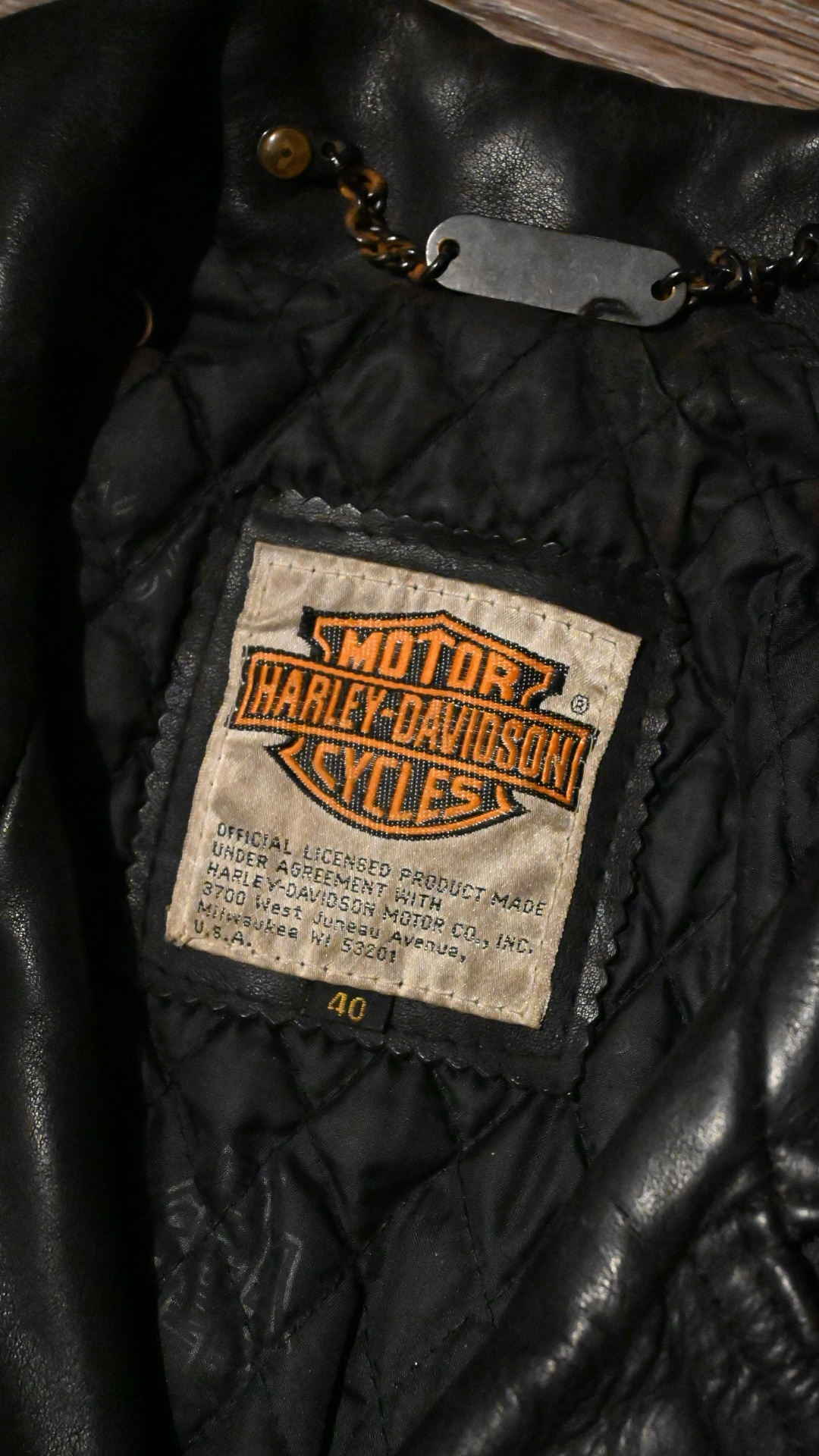 90’s HARLEY-DAVIDSON Leather Jacket  * Screamin’ Eagle Club