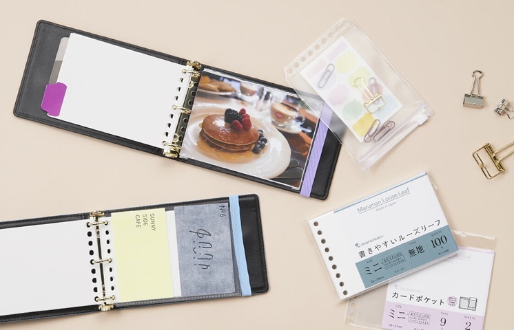 日本Maruman．Loose Leaf 9孔活頁紙 內頁 共十款